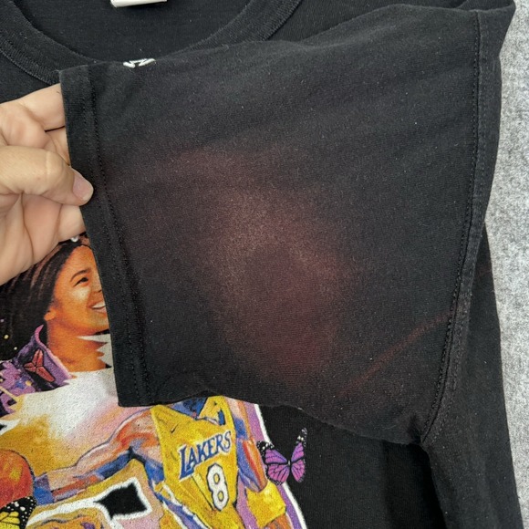 Vintage Gigi Bryant Kobe Champion Lakers T-Shirt Mens Medium Bean 8 24 Y2K 2000s - Picture 12 of 14